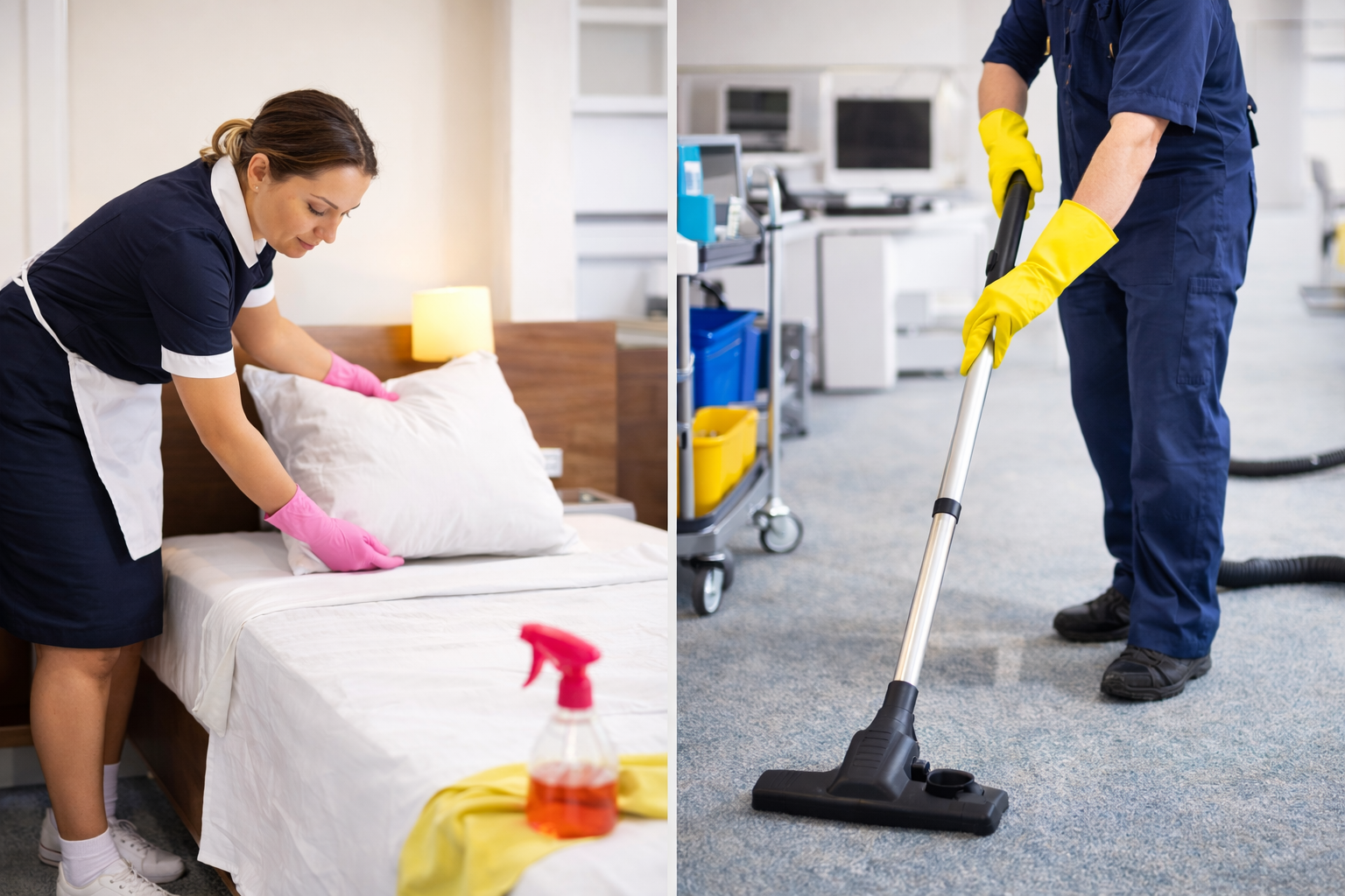 Limpeza de alojamentos